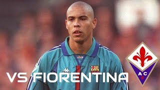 Ronaldo vs Fiorentina away Cup Winners Cup 199697 [upl. by Maible]