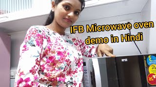 IFB microwave oven fully demo for beginners in hindi 25SC4 [upl. by Bea258]