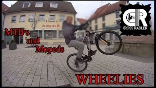 mtbs and mopeds  wheelies  crossradler [upl. by Jaime188]