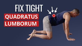 How to Fix a Tight amp Painful QUADRATUS LUMBORUM Stretching Isnt It [upl. by Petunia37]