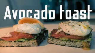 Avocado Toast with Poached Egg  This is the breakfast you want [upl. by Eniretac769]