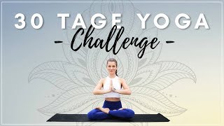 30 Tage Yoga Challenge  Mache Yoga zu deiner Gewohnheit  yogamitmady [upl. by Atronna]