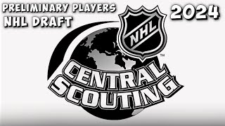 Central Scouting Released Preliminary Players to Watch  List for 2024 NHL Draft  Juddz Budz CLIPS [upl. by Attenej]