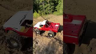 RC4WD 1982 Toyota Pickup truck on 44s RC4WDMedia [upl. by Nagirrek86]