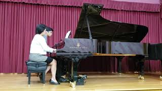 Bach Siciliano piano duet [upl. by Anisirhc]