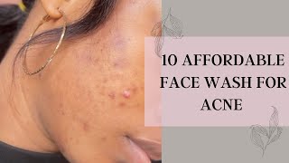 10 Effective Face Washes for AcneProne amp Oily Skin on a Budget [upl. by Neved]