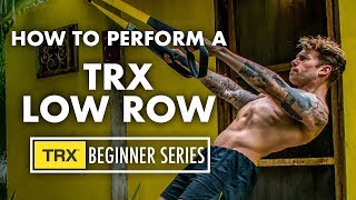 Develop the Vshape back look with TRX Low Rows [upl. by Aizan]