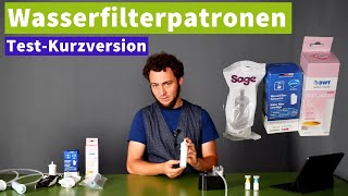 Wasserfilterpatrone und Steckwasserfilter im Test  Kurzversion [upl. by Daly]