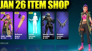 Fortnite Item Shop January 26 2024 New Skins Starr Oakley And Many More Brand New Items [upl. by Oam]