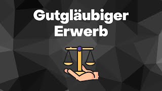 Gutgläubiger Erwerb §§ 929 ff BGB [upl. by Mountford934]