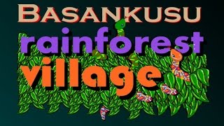 Basankusu rainforest village  village de la forêt tropicale [upl. by Adnoloy]