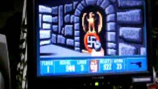 Wolfenstein 3D on 10 MHz 286 computer [upl. by Araminta]