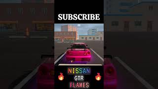 Nissan GTR Flames 🔥💥 shorts gaming nissan trending [upl. by Tram]