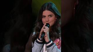 13 YearOld Julia Roome sings quotDream a Little Dream of Mequot  The Voice Season 24 on NBC [upl. by Oilisab]