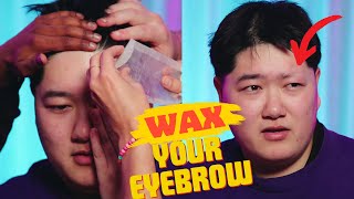 Alan Wax His Eyebrow FEAR PONG CHALLENGE [upl. by Cheffetz]