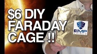 6 DIY Faraday Cage for EMP Protection [upl. by Adnarem]