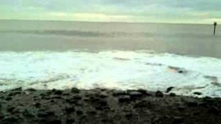 North Withernsea 13 January 2011 Beach fishing [upl. by Ahcsap]