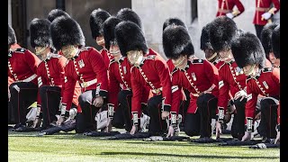 Jubilee scandal Royal Military Police arrest six Irish guards days before Queen’s parade [upl. by Frulla64]