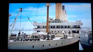 TITANIC IN ALL REAL 3D Boarding Scene HD [upl. by Trebled]