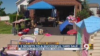 Three secrets to successful yard sale [upl. by Ahseei]