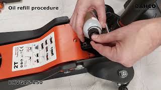 BH11500 BH12000 BH13000  AIR PURGE AND OIL REFILL PROCEDURE [upl. by Peters611]