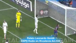 Barcelona vs Real Madrid 22 Cuartos de Final Vuelta Copa del rey 201112 Los goles [upl. by Rhianon]