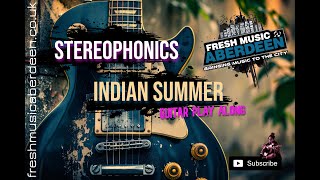 Stereophonics  Indian Summer  Guitar Play Along TAB [upl. by Ammadas]