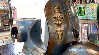 Scooterist Meltdown Custom Show 2024  No10Teaser ZDesign amp Rusty Hangar [upl. by Esmond]