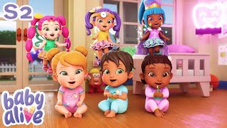 👶 Baby Alive  Achey Toof  COMPILATION  Season 2  Family Kids Cartoon [upl. by Baerl]