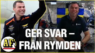 Astronaut Marcus Wandt svarar på läsarnas frågor – från rymden [upl. by Anastasie958]