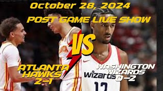 WE TALK HAWKS TV HAVKS VS WIZARDS POST GAME LIVE SHOW [upl. by Coy]