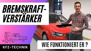 Bremskraftverstärker  Wie funktioniert er [upl. by Andromeda]