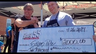 5TIME BURGER EATING CHAMP  Furious Pete [upl. by Dlared]