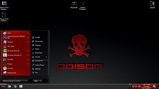 Windows 10 custom theme Red Poison [upl. by Berkly]