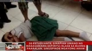 QRT 20 estudyante sinapian umano ng masamang espiritu [upl. by Rhines]