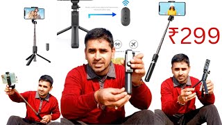 Selfie Stick Tripod  Hold up Wireless Remote selfie stick R1 Bluetooth Selfie Stick Full Review [upl. by Kiley51]