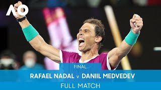 Rafael Nadal v Daniil Medvedev Full Match Final  Australian Open 2022 [upl. by Randolf874]