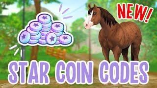 NEW STAR COIN CODES IN STAR STABLE amp MORE COMING SOON [upl. by Dorina]