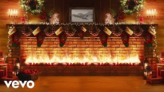 Meghan Trainor  White Christmas Official Yule Log Video ft Seth MacFarlane [upl. by Saks]