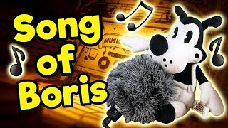 ♪ BENDY AND THE INK MACHINE SONG  LYRICS Song of Boris  LushyPlushie [upl. by Oidale]