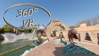 Gardaland Fuga da Atlantide 360° VR Onride [upl. by Sakhuja750]