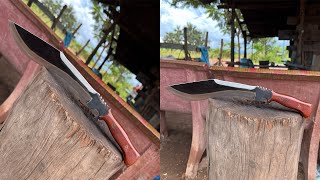 Kukri Knife making process [upl. by Hammerskjold]