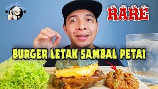 BURGER SAMBAL PETAI SYAHDU ALA MYBURGERLAB COLLAB WITH FUDS BURGER [upl. by Akehsat]