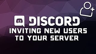 How to Invite People to a Discord Server with Instant Invite Code [upl. by Junieta]