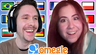 quotWHERE ARE YOU FROMquot in 10 Different Languages on Omegle 2 [upl. by Aleyam]