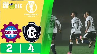 CaxiasRS x Remo Campeonato brasileiro série C 2024 Melhores momentos do jogo [upl. by Edora]