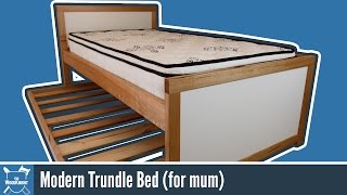 Modern Trundle Bed for mum [upl. by Avilo]