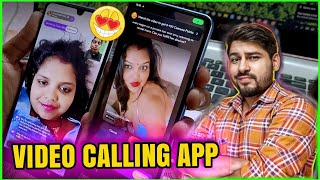 🤑Free Video calling app with girl  New Dating App  BuzzCast Free video calling app [upl. by Olsewski]