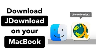 Download JDownloader on MacBook [upl. by Vatsug]