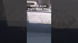 Sonos roam Superbass test [upl. by Aimehs]